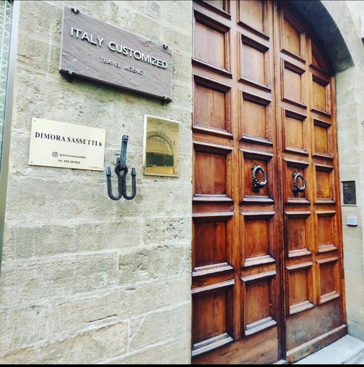 B&B Dimora Sassetti 6 Florencia Exterior foto